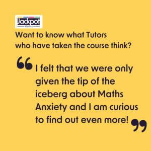 I felt that we were only given the tip of the iceberg about maths anxiety, and I am curious to find out even more!