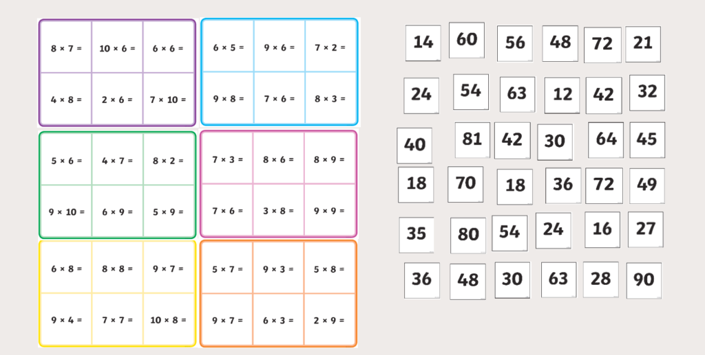 With 36 Q and 36 A cards, this makes it slightly easier to play connect 4. 